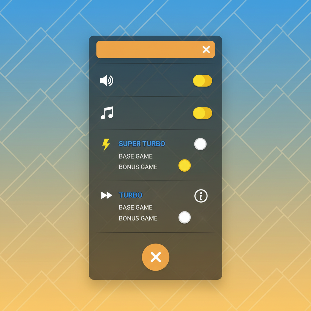 Le Pharaoh - Einsatzeinstellungen auf dem Handy
