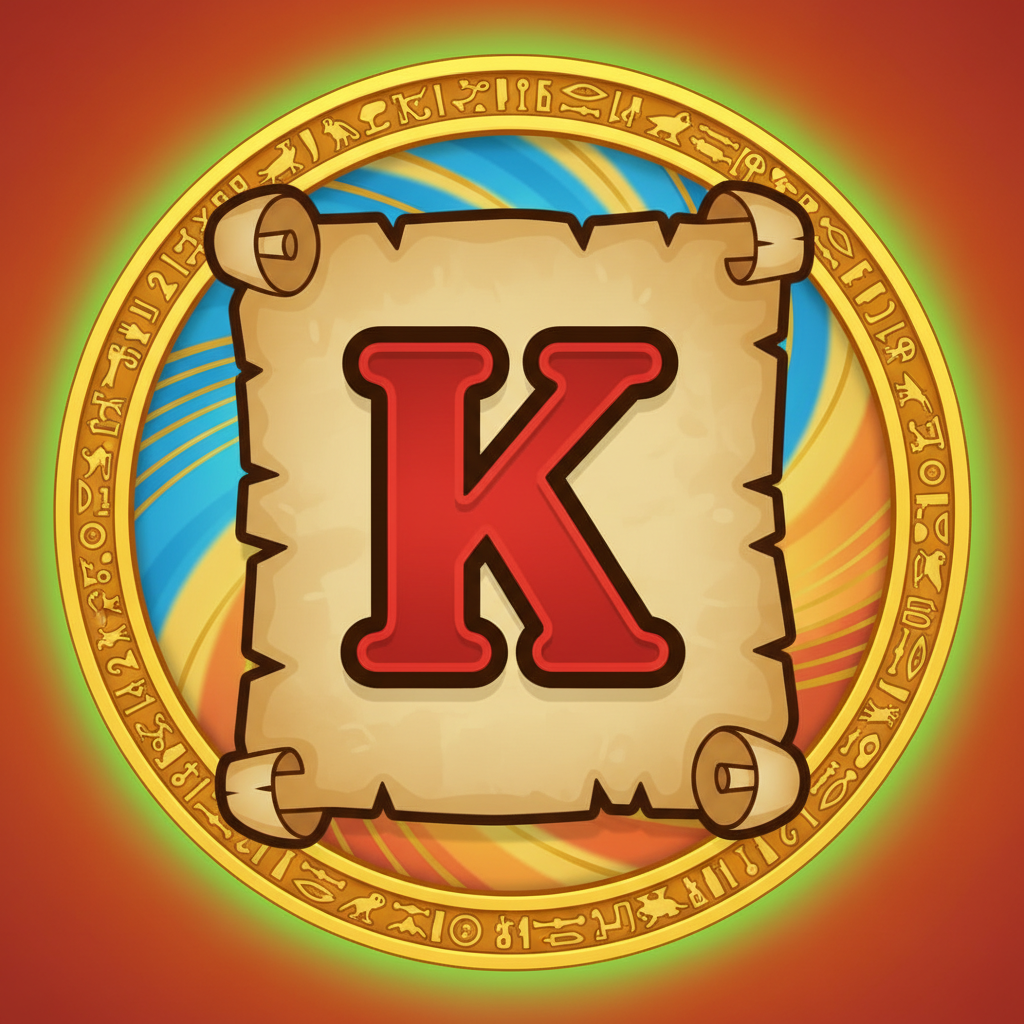 König Kartensymbol in Le Pharaoh